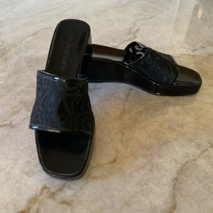 Vintage Ysves Saint Laurent Slides Size 8 1/2M